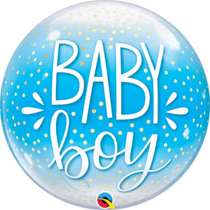 "BABY boy" Bubble Balloon