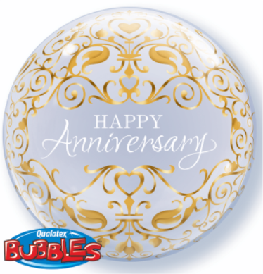 Anniversary Bubble Balloon