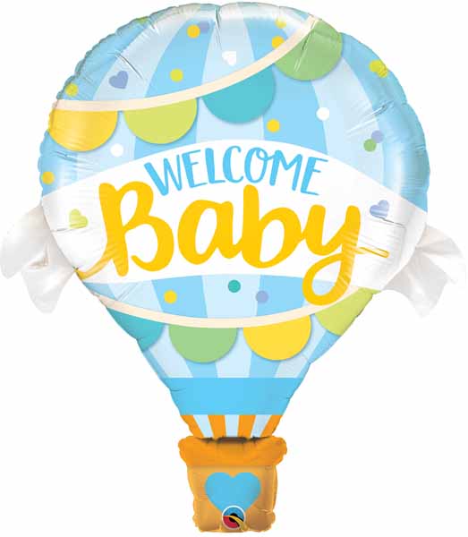 Welcome Baby Supershape Foil Balloon