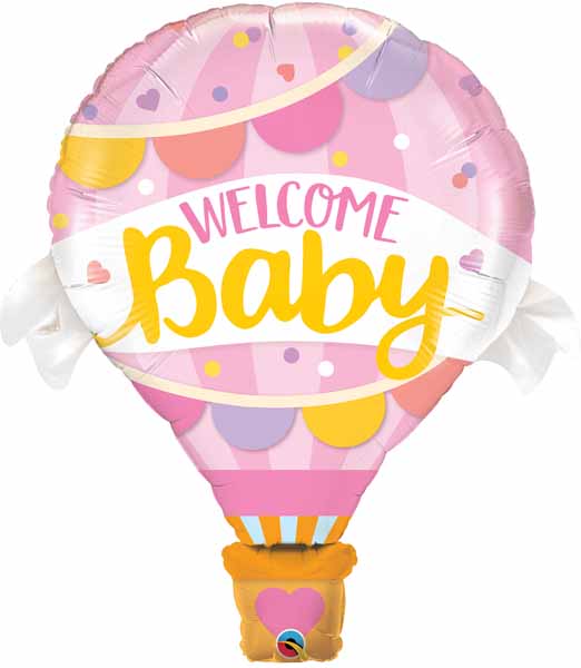 Welcome Baby Supershape Foil Balloon
