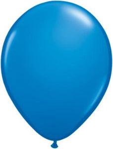 11" Royal Blue Latex Balloon - 5ct