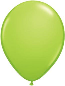 11" Lime Green Latex Balloon - 5ct