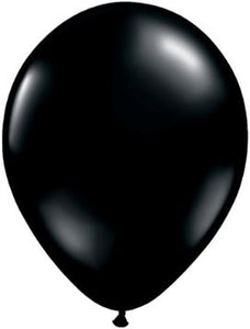 11" Black Latex Balloon - 5ct