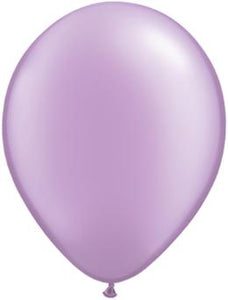 11" Pearl Lavender Latex Balloon - 5ct