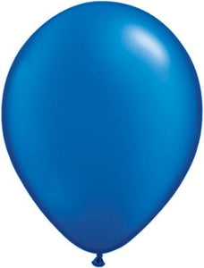 11" Pearl Royal Blue Latex Balloon - 5ct