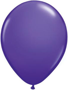 11" Purple Latex Balloon - 5ct