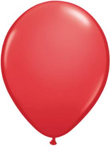11" Red Latex Balloon - 5ct